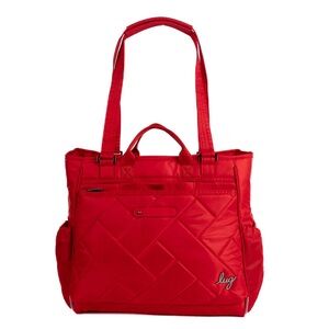 Lug Cabby SE Tote Bag Poppy Red NWT